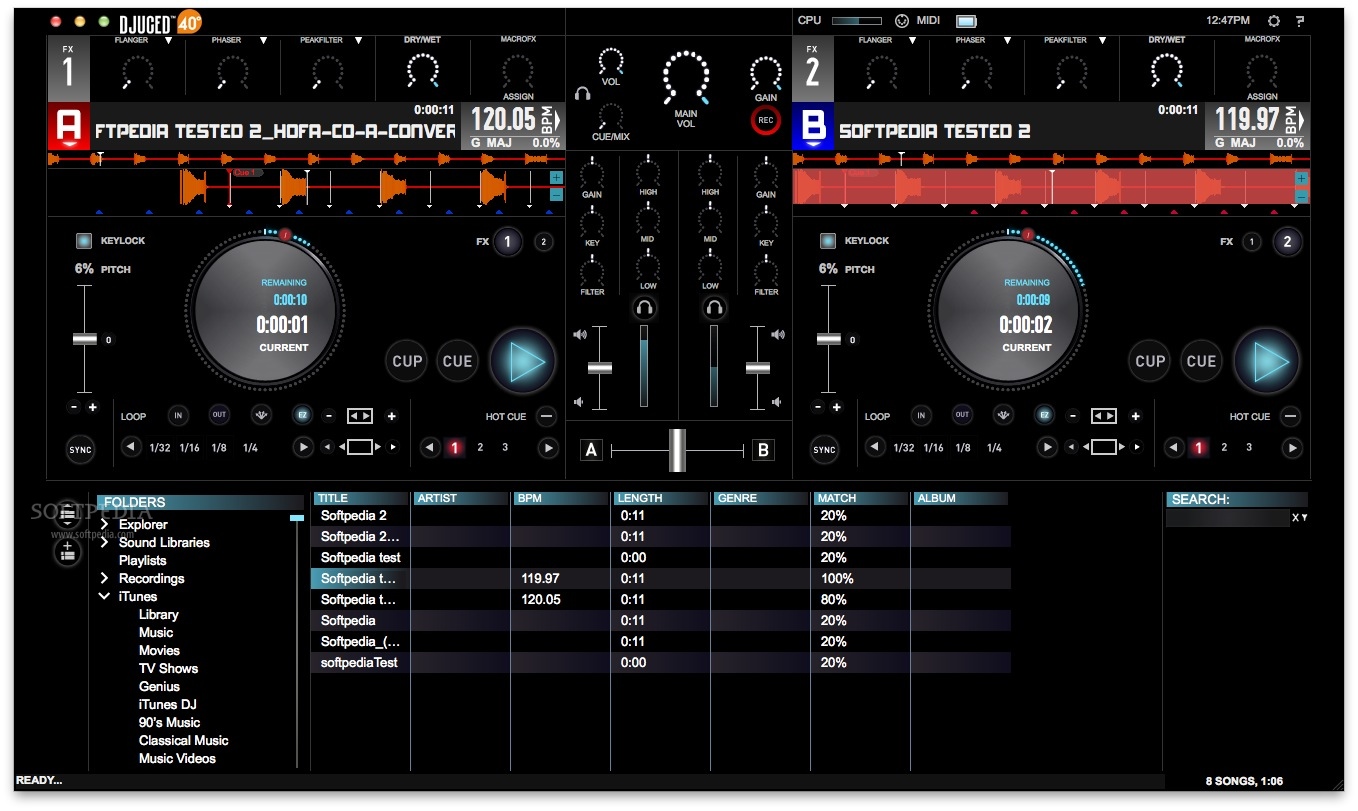 DJUCED: Capable DJ Software from Hercules