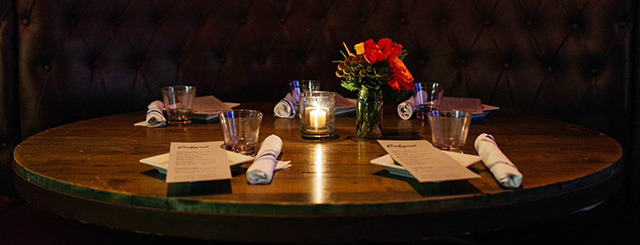 Your table awaits. Photo by Erin Kestenbaum.