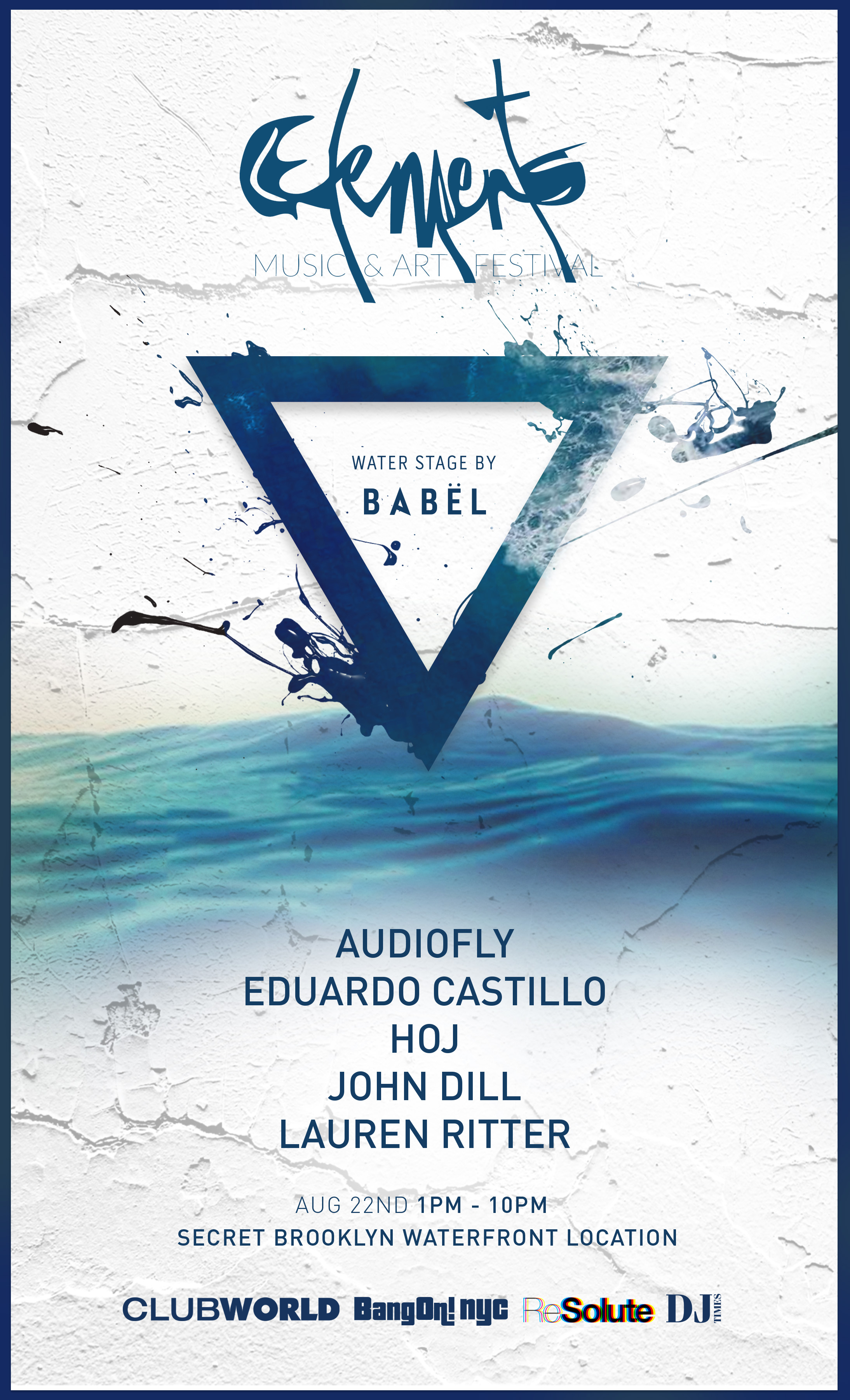 Water Stage Flyer