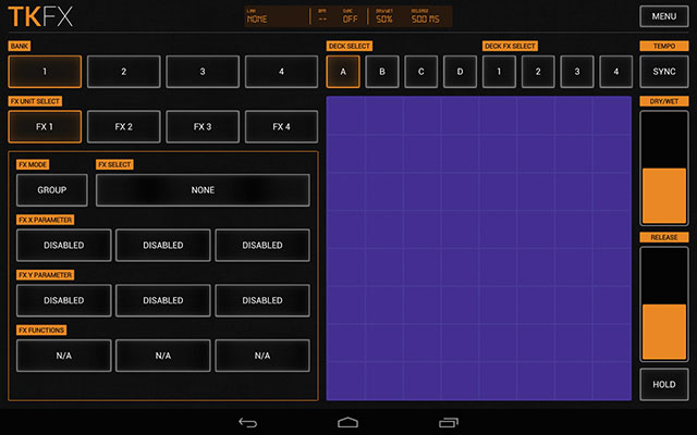 TKFX from Imaginando: Effects control for Traktor.
