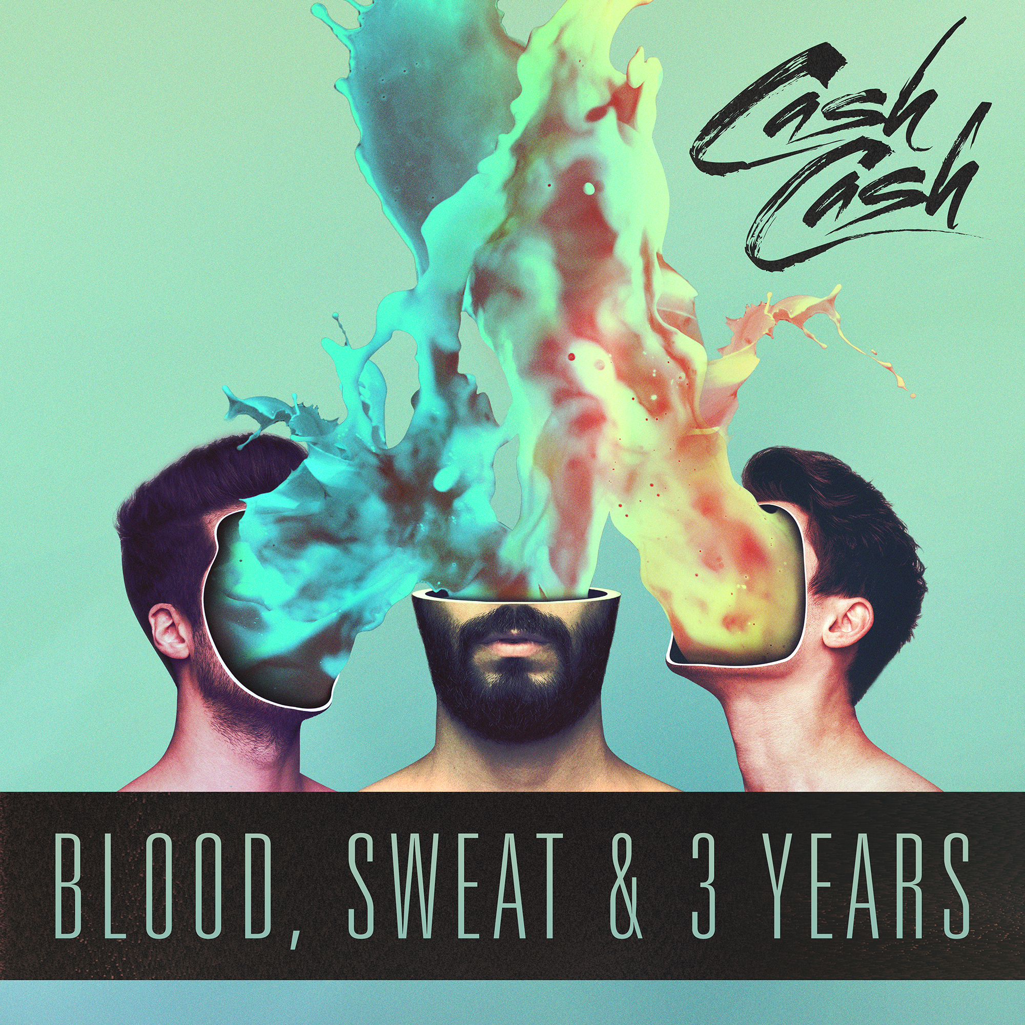 Cash Cash - Blood Sweat & 3 Years (Album Artwork)