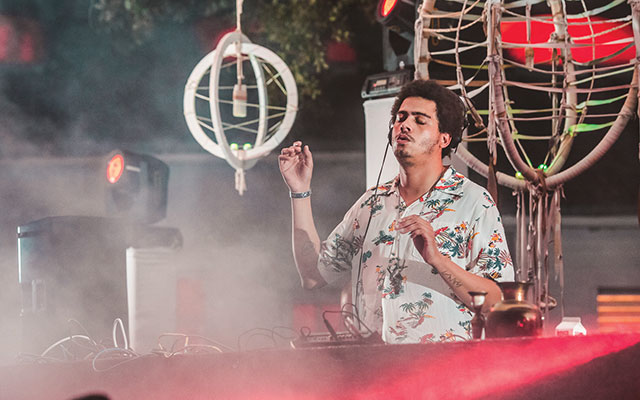 Play It, Say It: Seth Troxler at Get Lost. Courtesty: Khris Cowley/Here&Now
