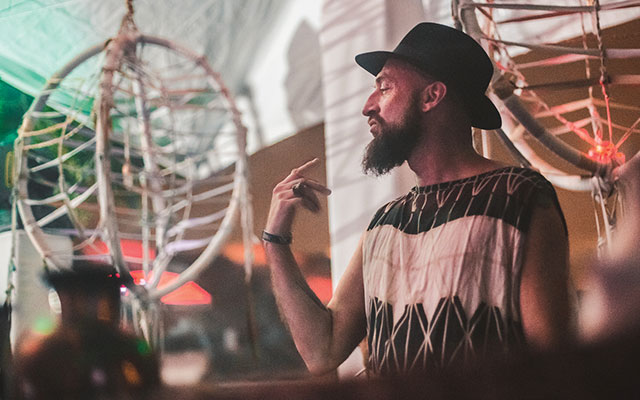 Ringmaster: Damian Lazarus at Get Lost. Courtesy: Khris Cowley/Here&Now