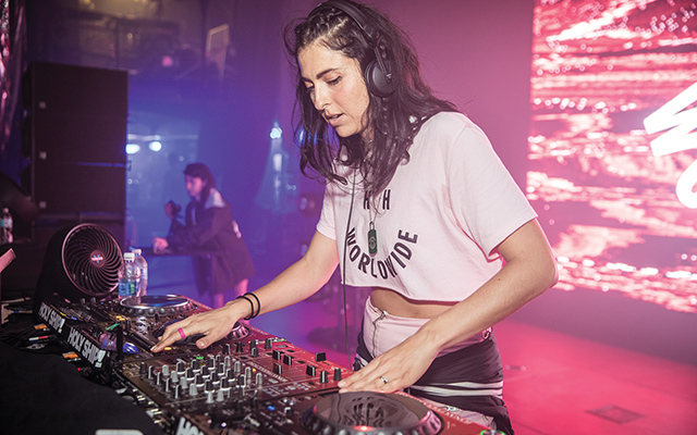 All Out: Anna Lunoe gets busy. Rukes.com