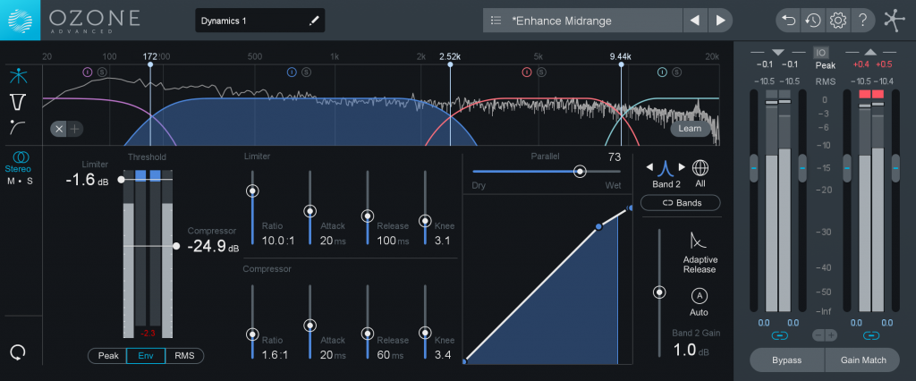 Izotope Frequency Chart