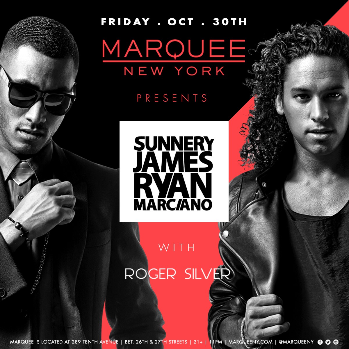Sunnery James & Ryan Marciano Plot Halloween Weekend Blowout at Marquee NY